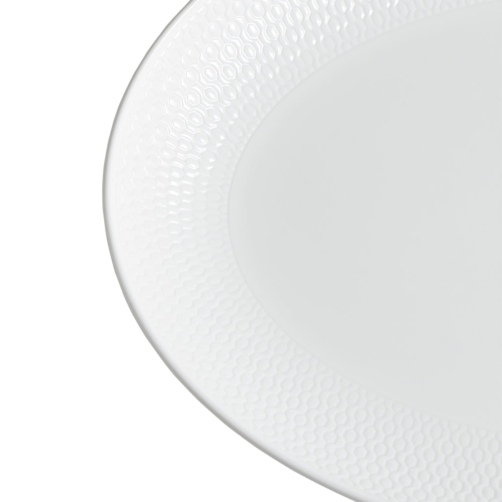 Wedgwood Gio White Oval Dish 30cm