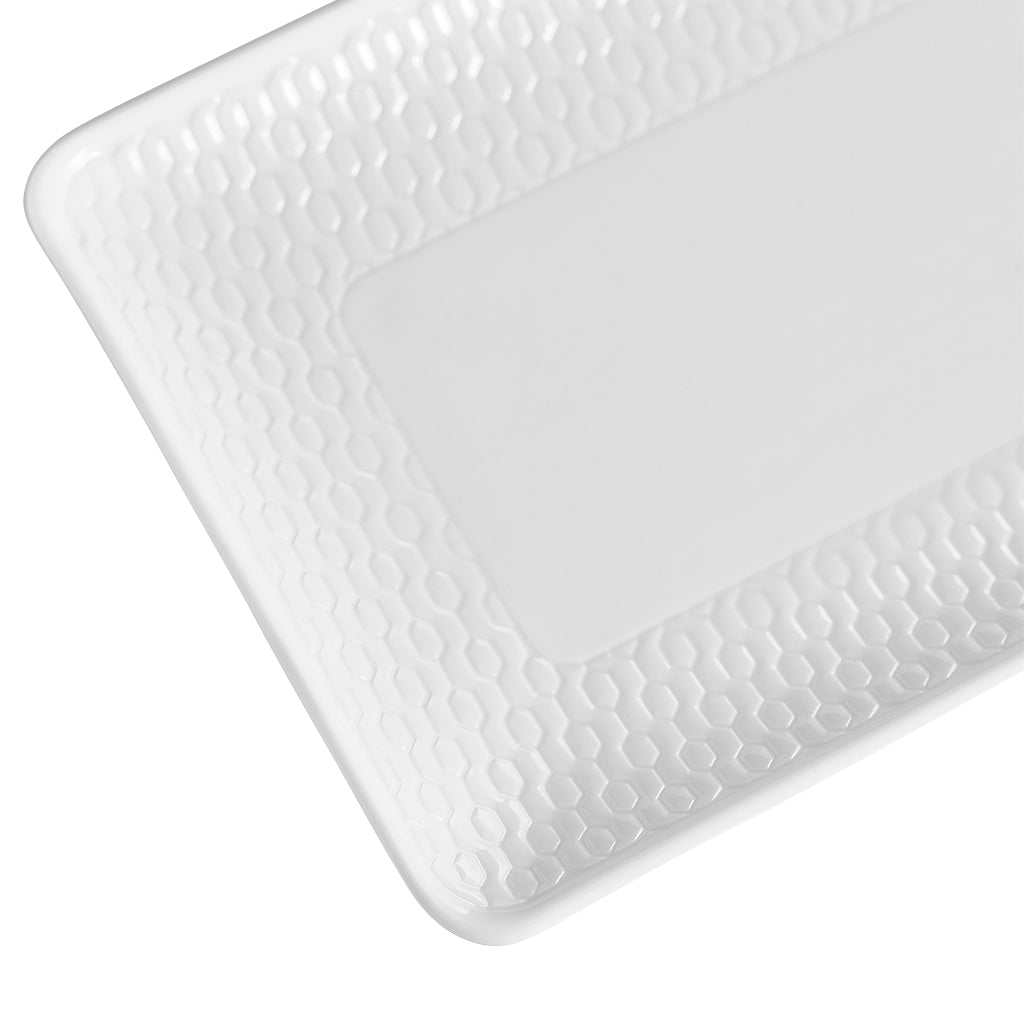Wedgwood Gio White Rectangular Tray 21cm