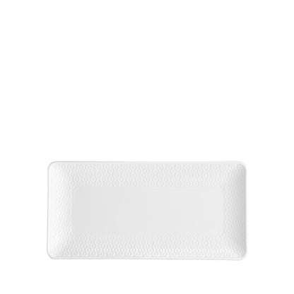 Wedgwood Gio White Rectangular Tray 21cm