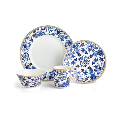Wedgwood Hibiscus Dinner Set of 4