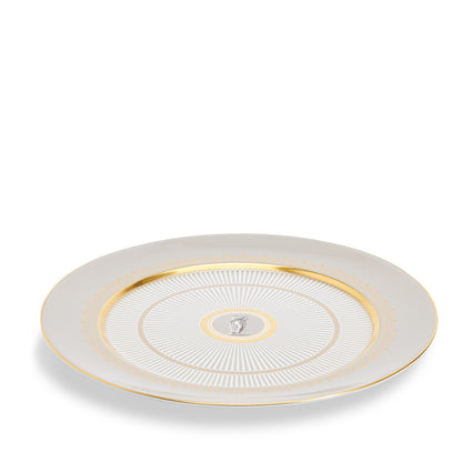 Wedgwood Anthemion Grey Plate 30.6cm