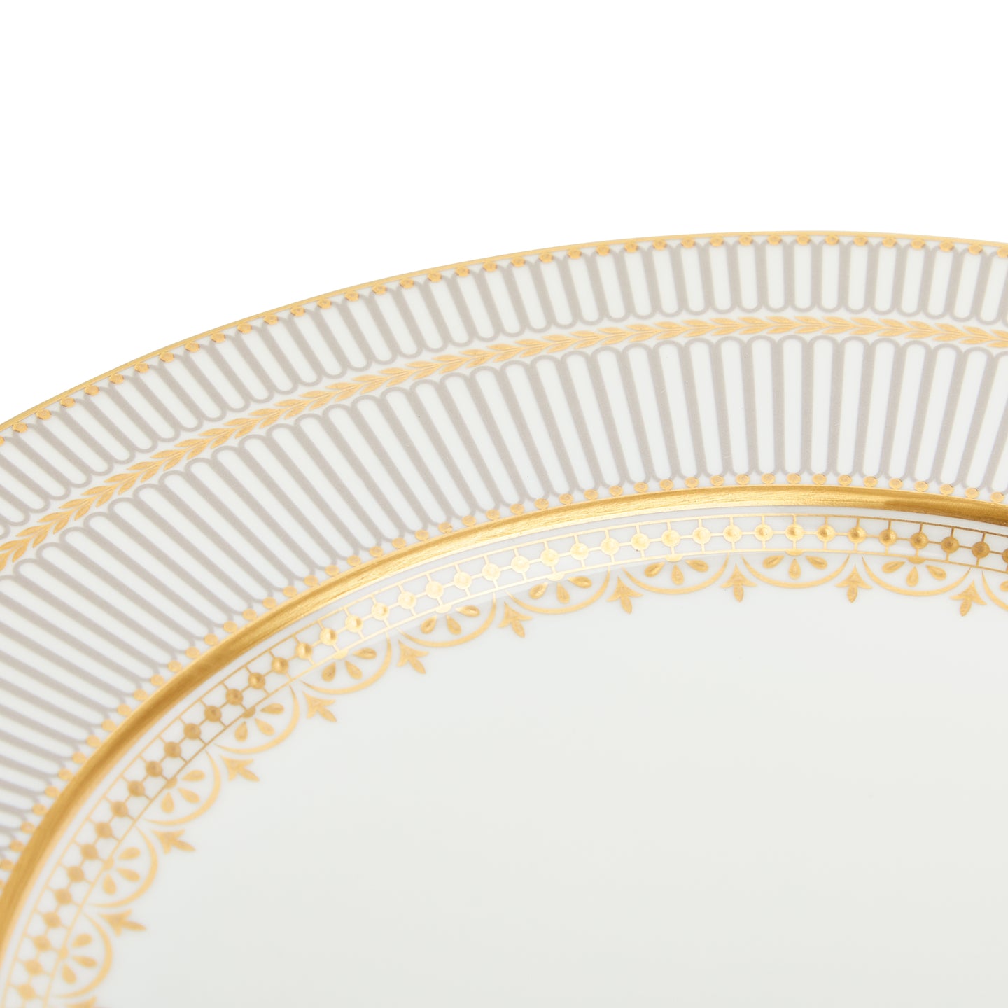 Wedgwood Anthemion Grey Plate 27.3cm