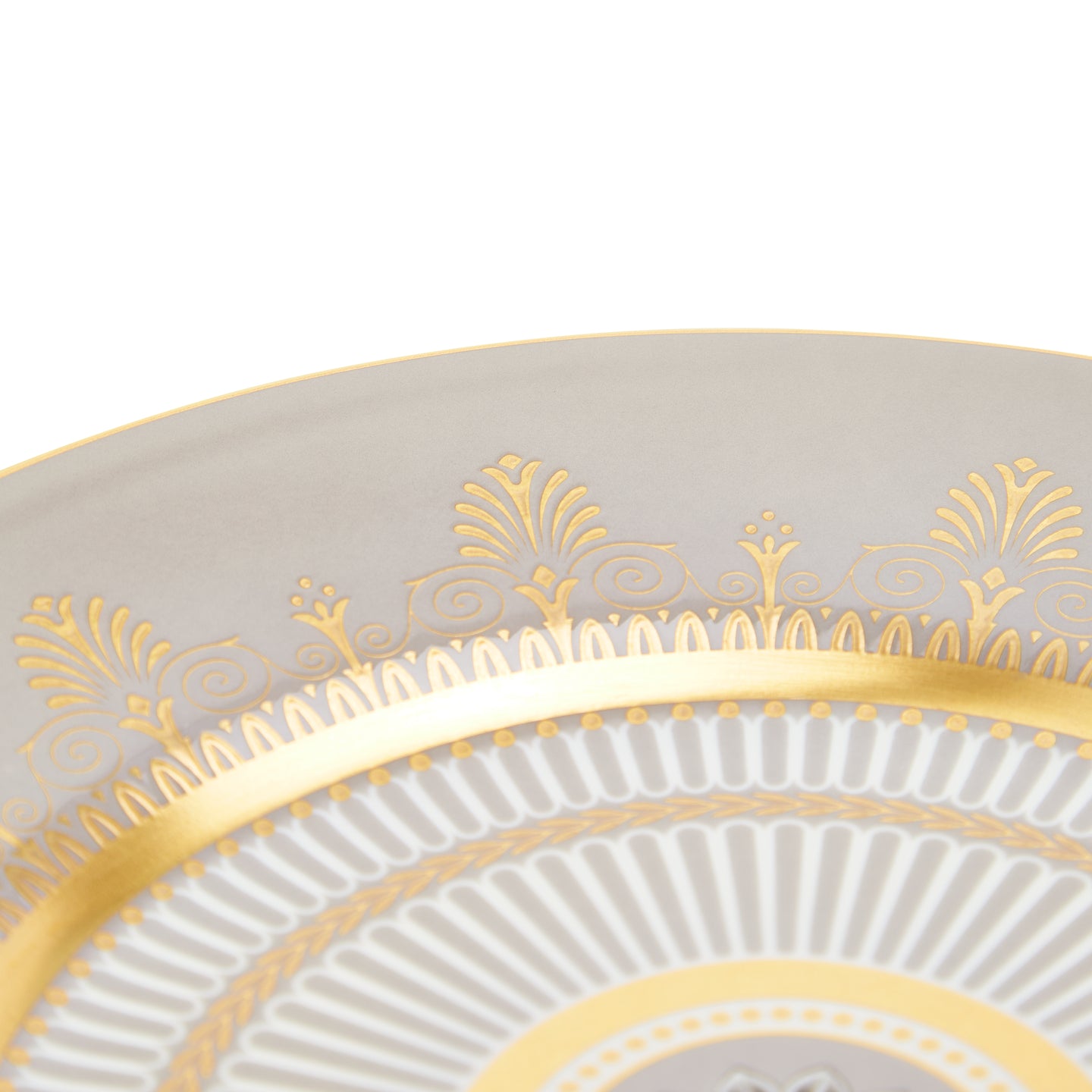 Wedgwood Anthemion Grey Plate 20.6cm