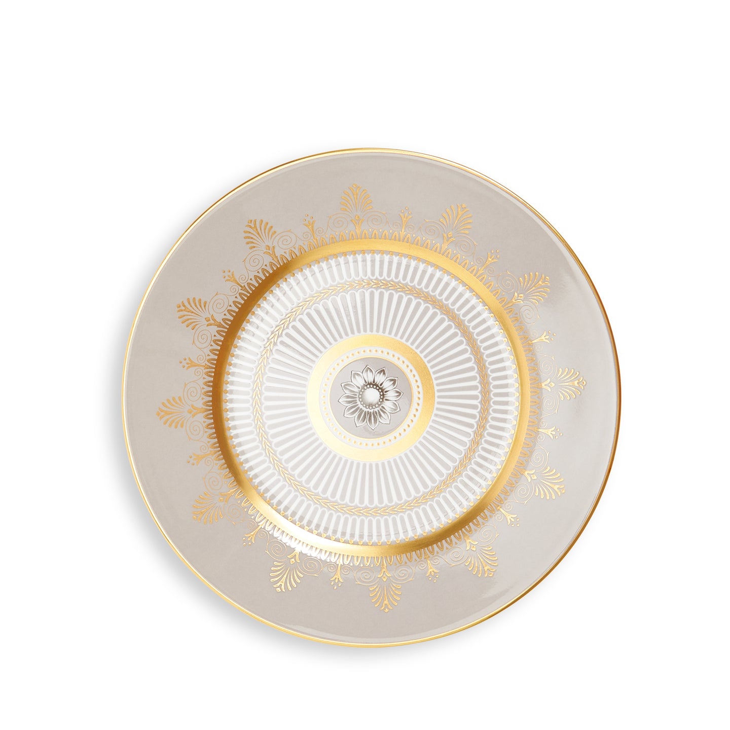 Wedgwood Anthemion Grey Plate 20.6cm