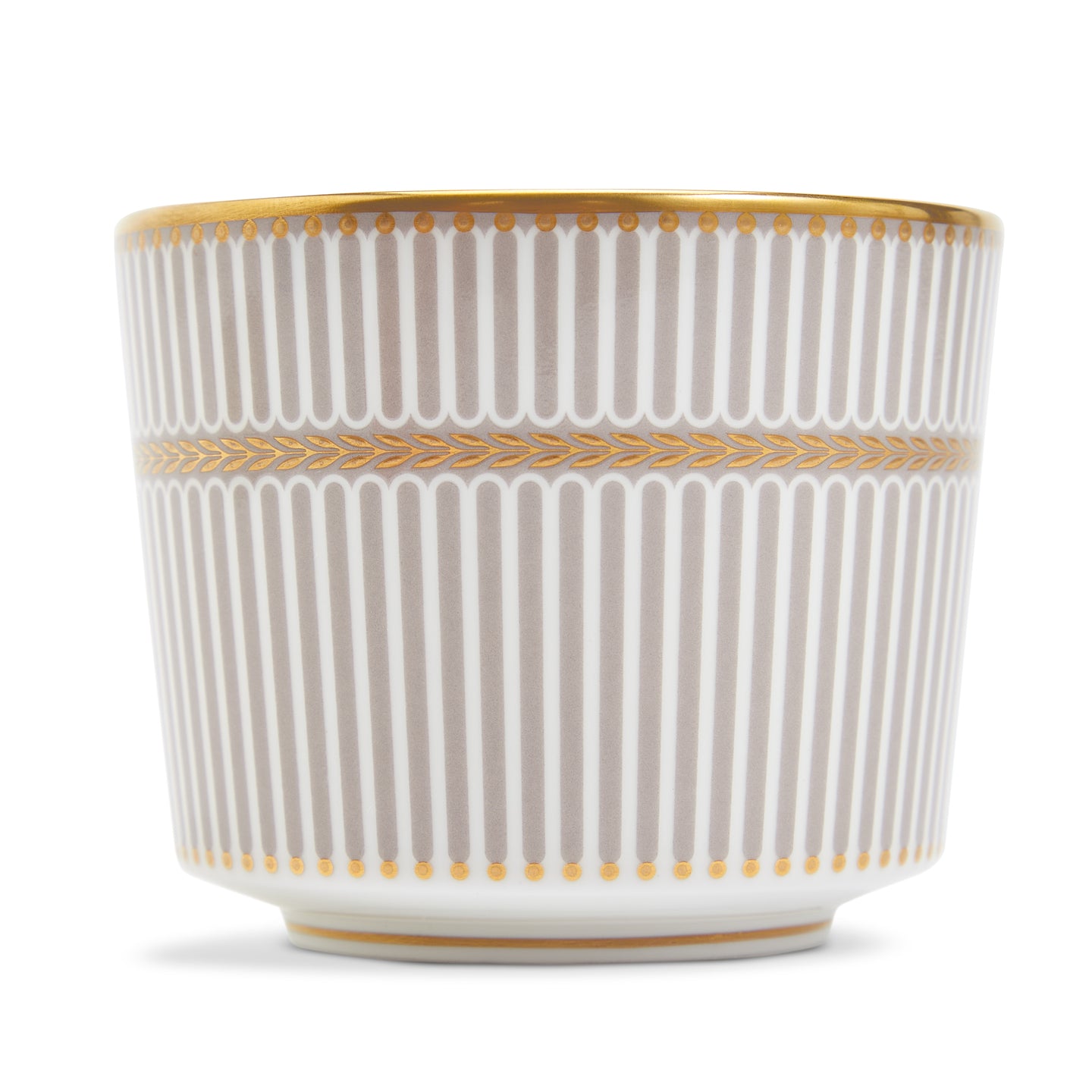 Wedgwood Anthemion Grey Teacup and Saucer