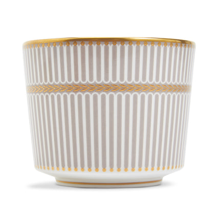 Wedgwood Anthemion Grey Teacup and Saucer