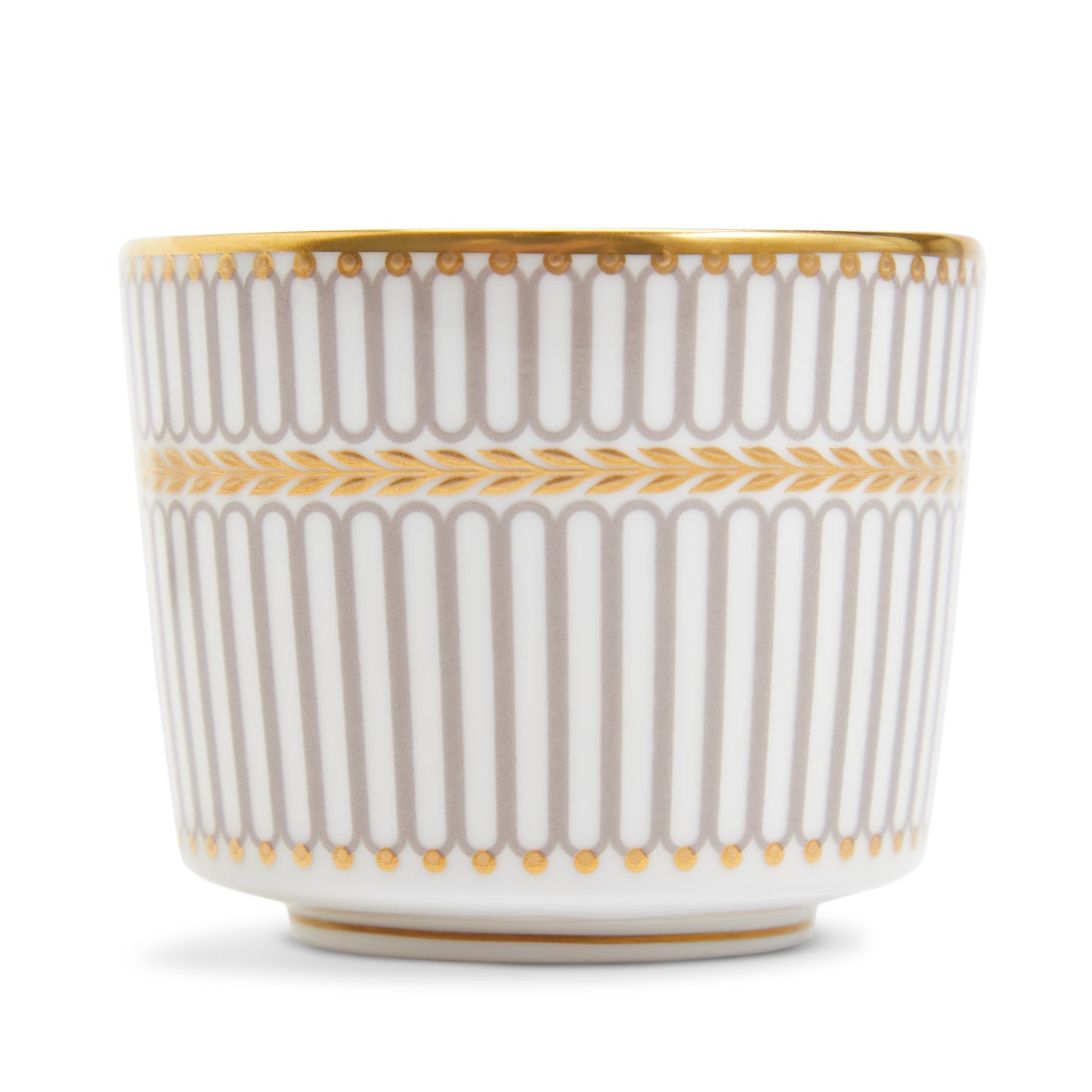 Wedgwood Anthemion Grey Espresso Cup and Saucer