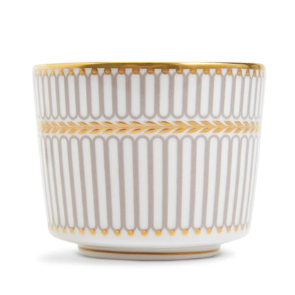 Wedgwood Anthemion Grey Espresso Cup and Saucer