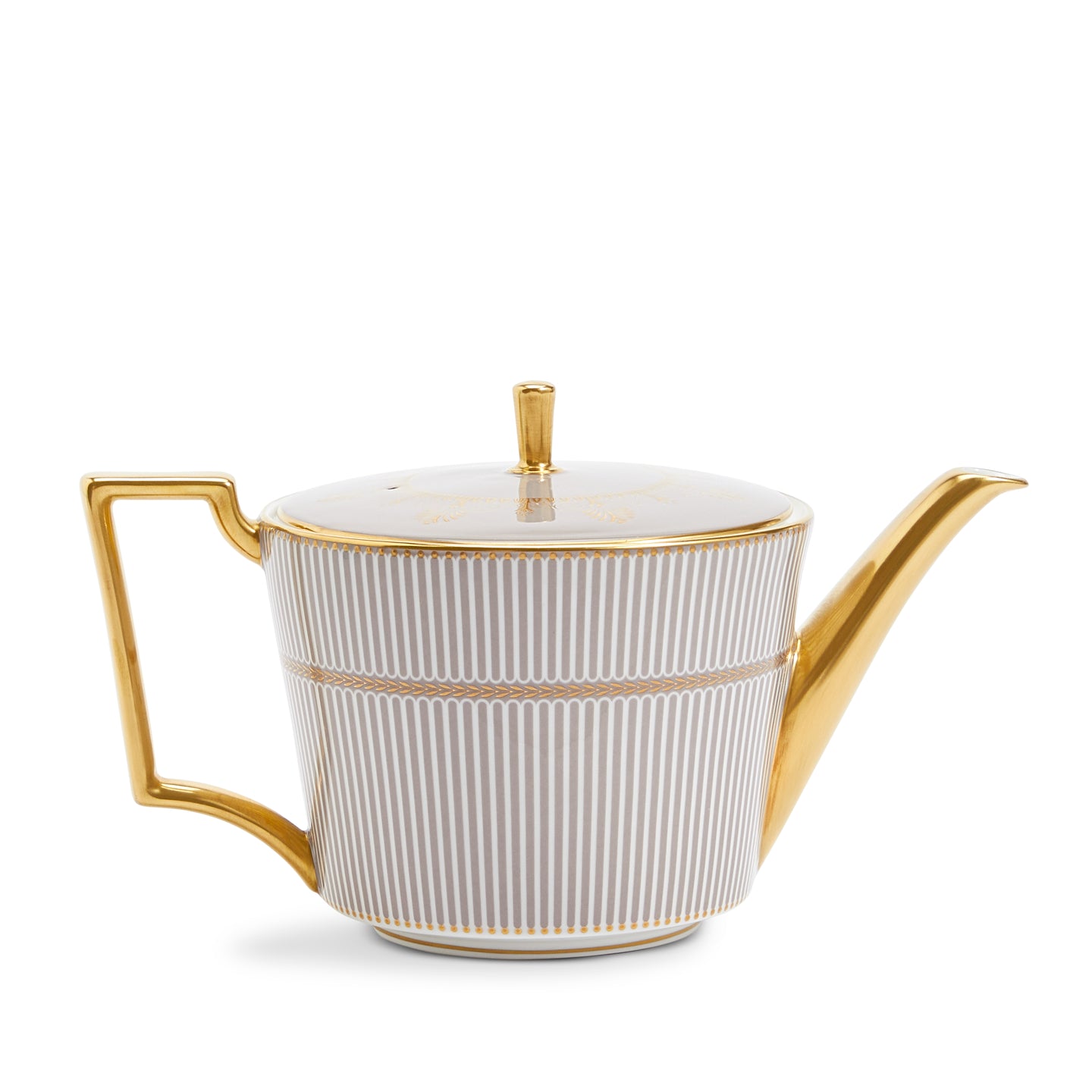Wedgwood Anthemion Grey Teapot 900ml