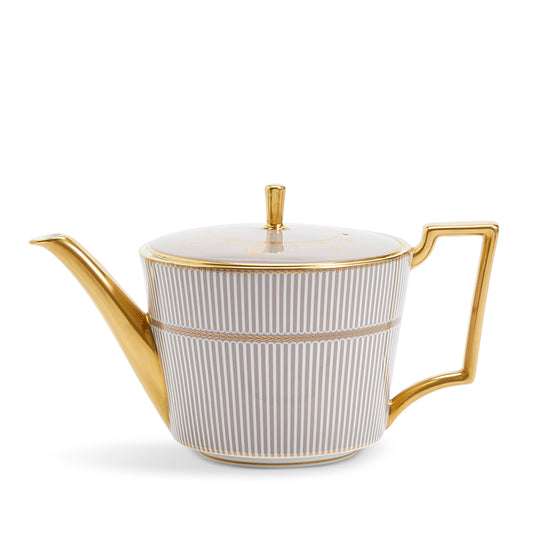 Wedgwood Anthemion Grey Teapot 900ml