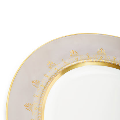 Wedgwood Anthemion Grey Oval Platter