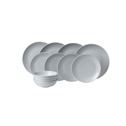 Royal Doulton Gordon Ramsay Maze Light Grey 12 Piece Dinner Set