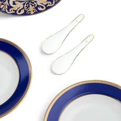 Wedgwood Renaissance Gold Dining Set For 2