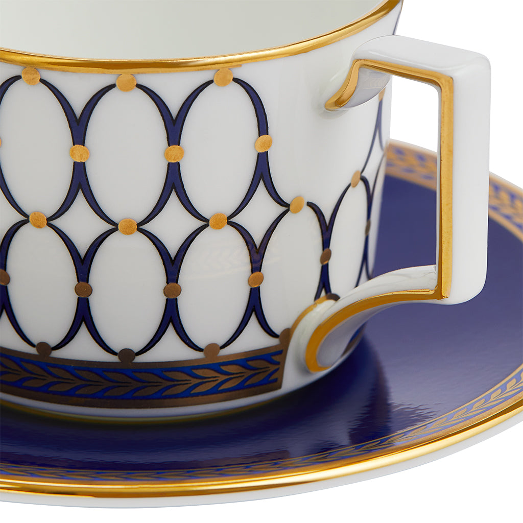 Wedgwood Renaissance Gold Coffee Cup & Saucer