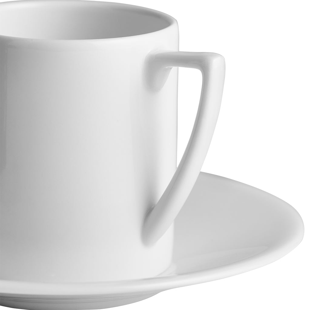 Wedgwood Jasper Conran White China Coffee Cup & Saucer – Havens