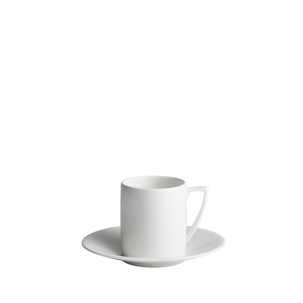Wedgwood Jasper Conran White China Coffee Cup & Saucer