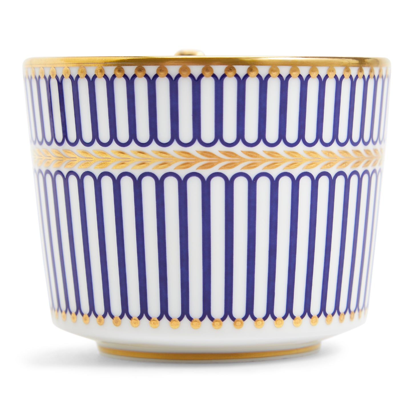 Wedgwood Anthemion Blue Coffee Cup and Saucer