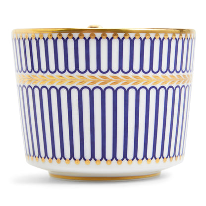 Wedgwood Anthemion Blue Coffee Cup and Saucer