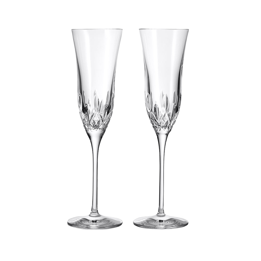 Waterford Crystal Lismore Essence Champagne Flute Set of 2