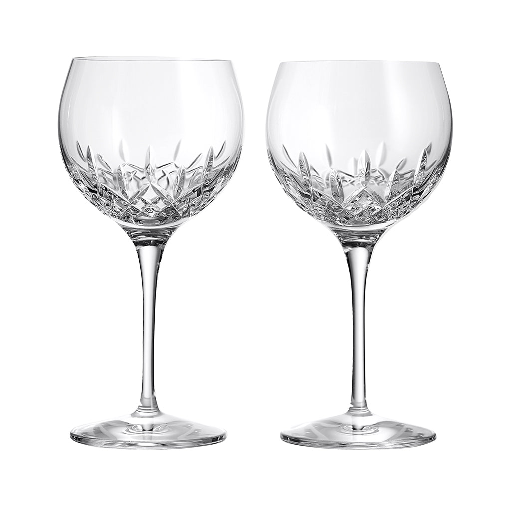 Waterford Crystal Lismore Essence Balloon Wine Glasses, Set of 2