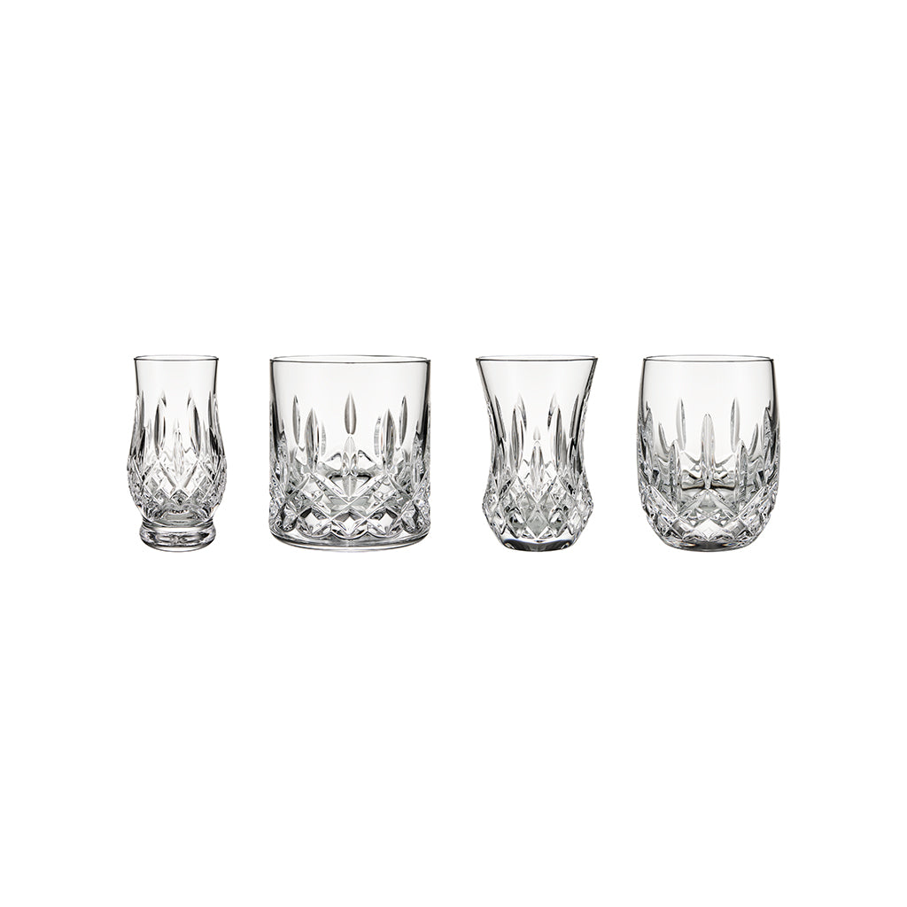 Waterford Crystal Lismore Connoisseur Mixed Shaped Small Tumblers, Set of 4