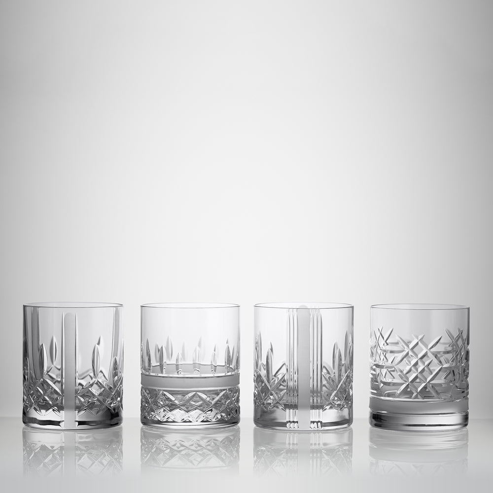 Waterford Crystal Lismore Revolution Mixed Tumbler Set of 4