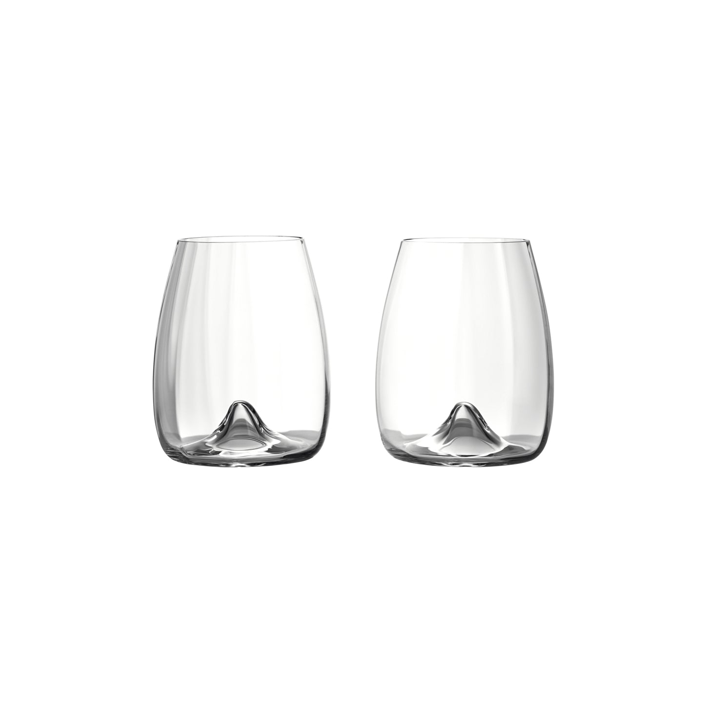 Waterford Crystal Elegance Optic Stemless Wine Glass Set of 2
