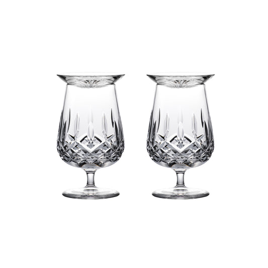 Waterford Crystal Lismore Connoisseur Rum Snifter and Tastig Cap Set of 2