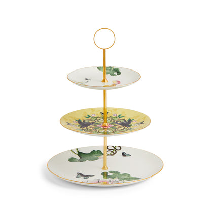 Wedgwood Wonderlust Waterflily 3 Tier Cake Stand