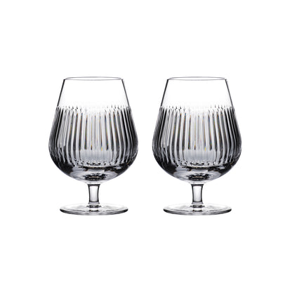 Waterford Crystal Connoisseur Aras Brandy Balloon Glass Set of 2
