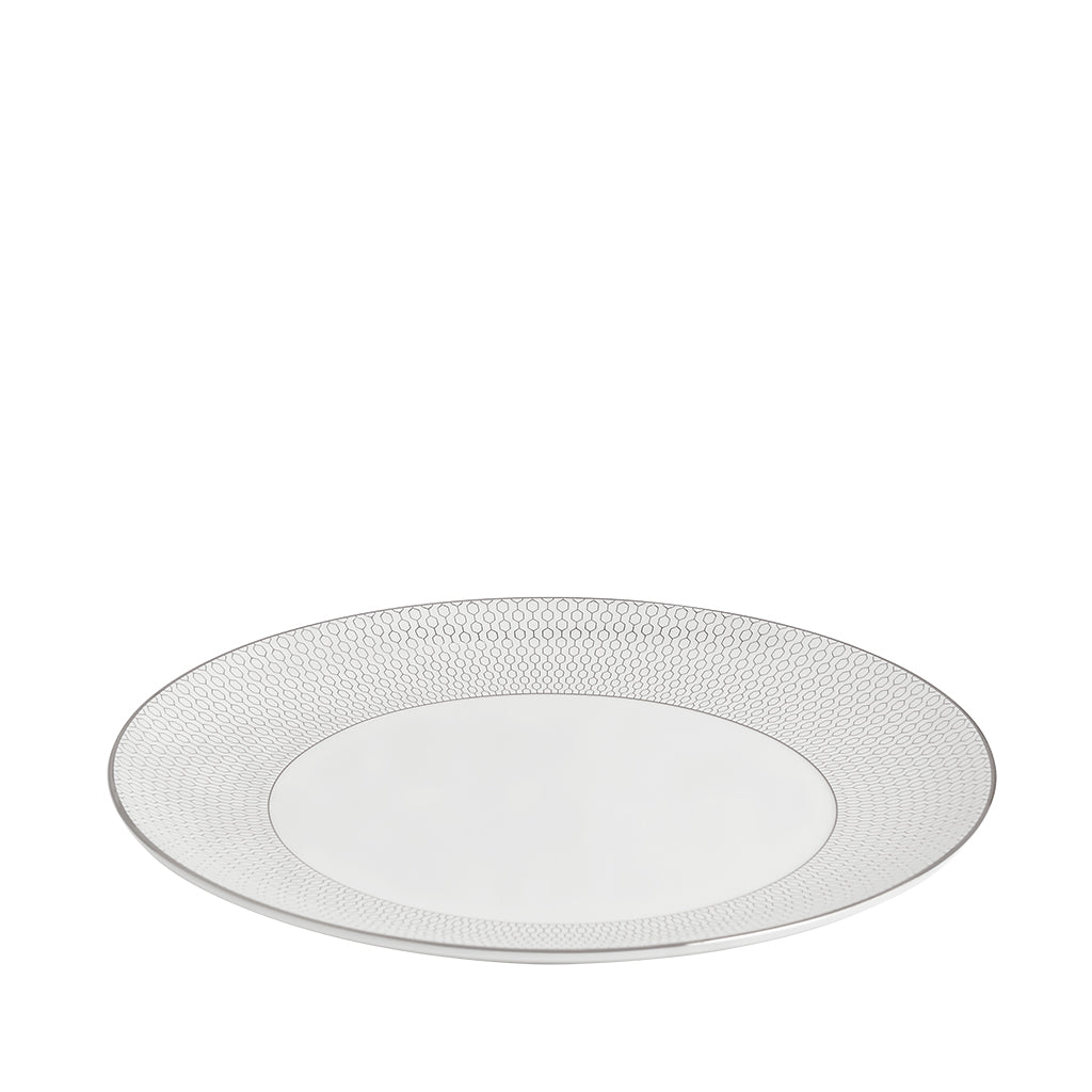 Wedgwood Gio Platinum Plate 28cm