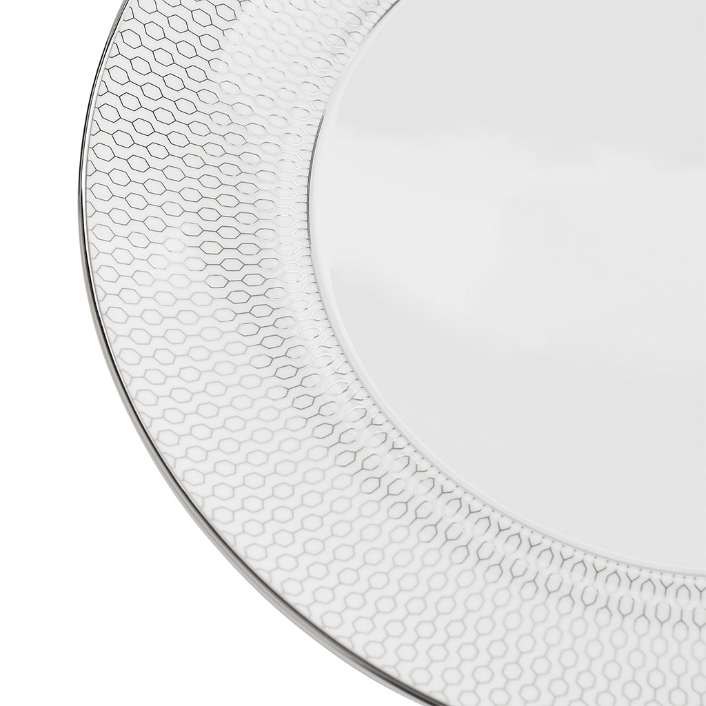 Wedgwood Gio Platinum Plate 28cm