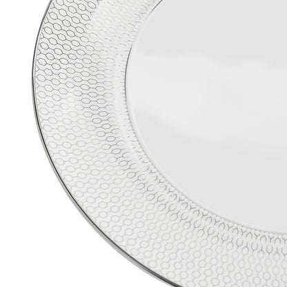 Wedgwood Gio Platinum Plate 28cm