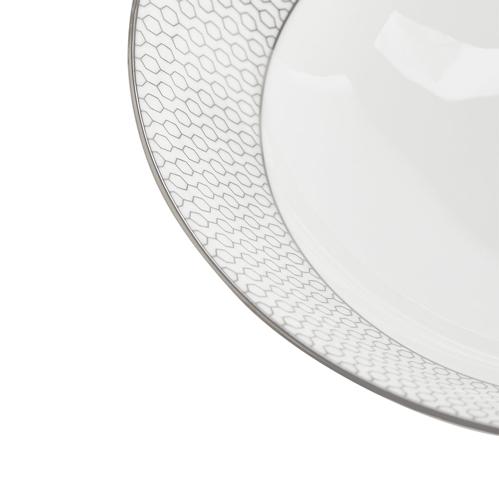 Wedgwood Gio Platinum Soup/Cereal Bowl 20cm