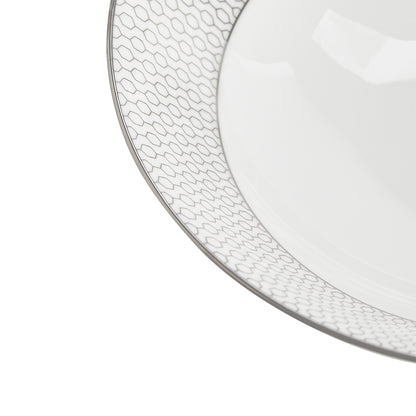 Wedgwood Gio Platinum Soup/Cereal Bowl 20cm