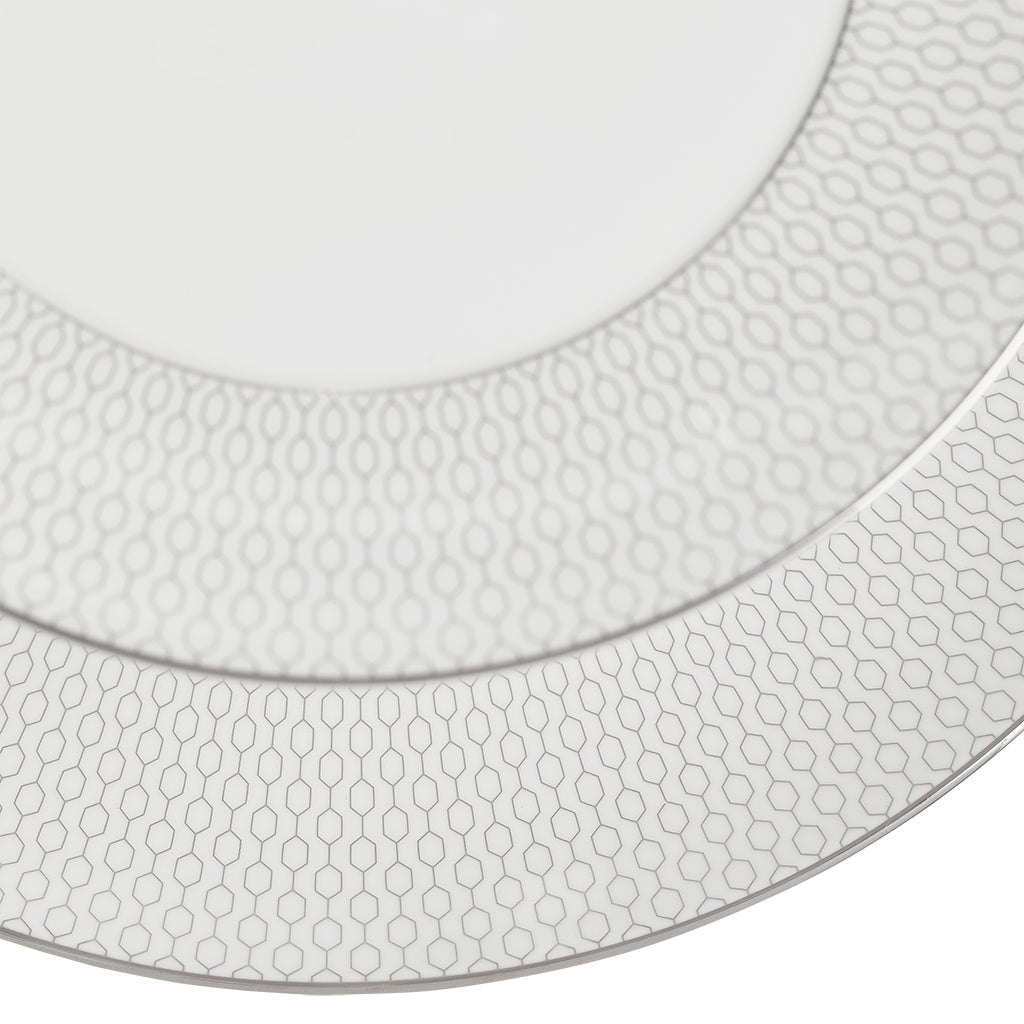 Wedgwood Gio Platinum 2 Tier Cake Stand