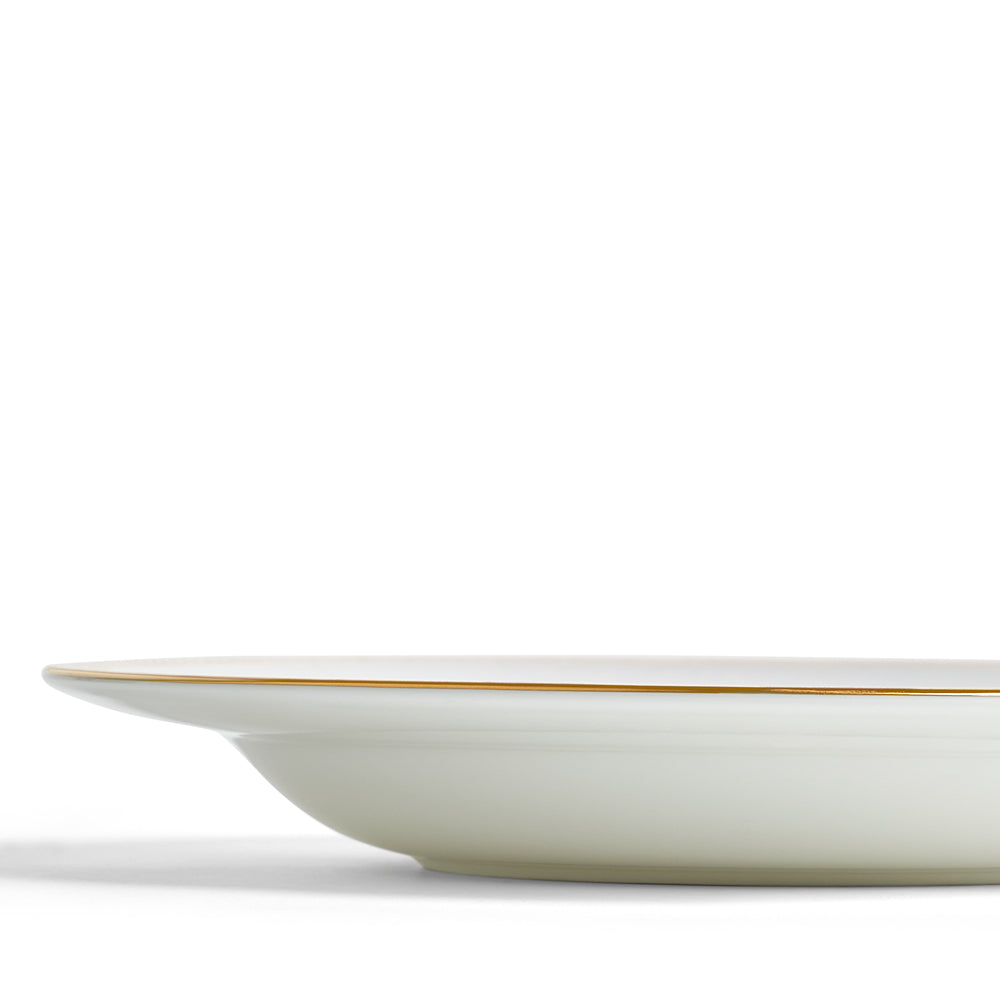Wedgwood Renaissance Grey Rimmed Soup Bowl 22.8cm