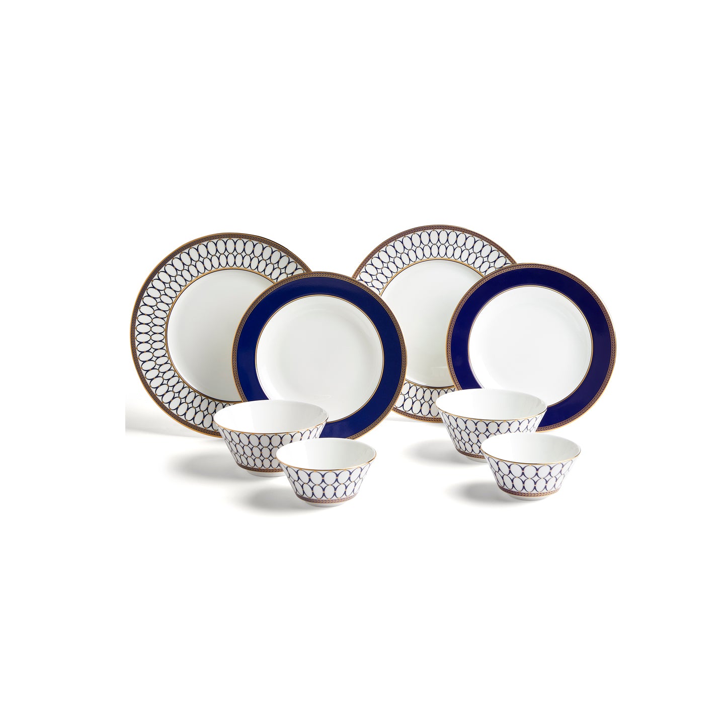 Wedgwood Renaissance Gold 8 Piece Dinner Set