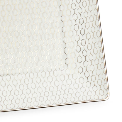 Wedgwood Gio Platinum Trinket Tray Set of 2