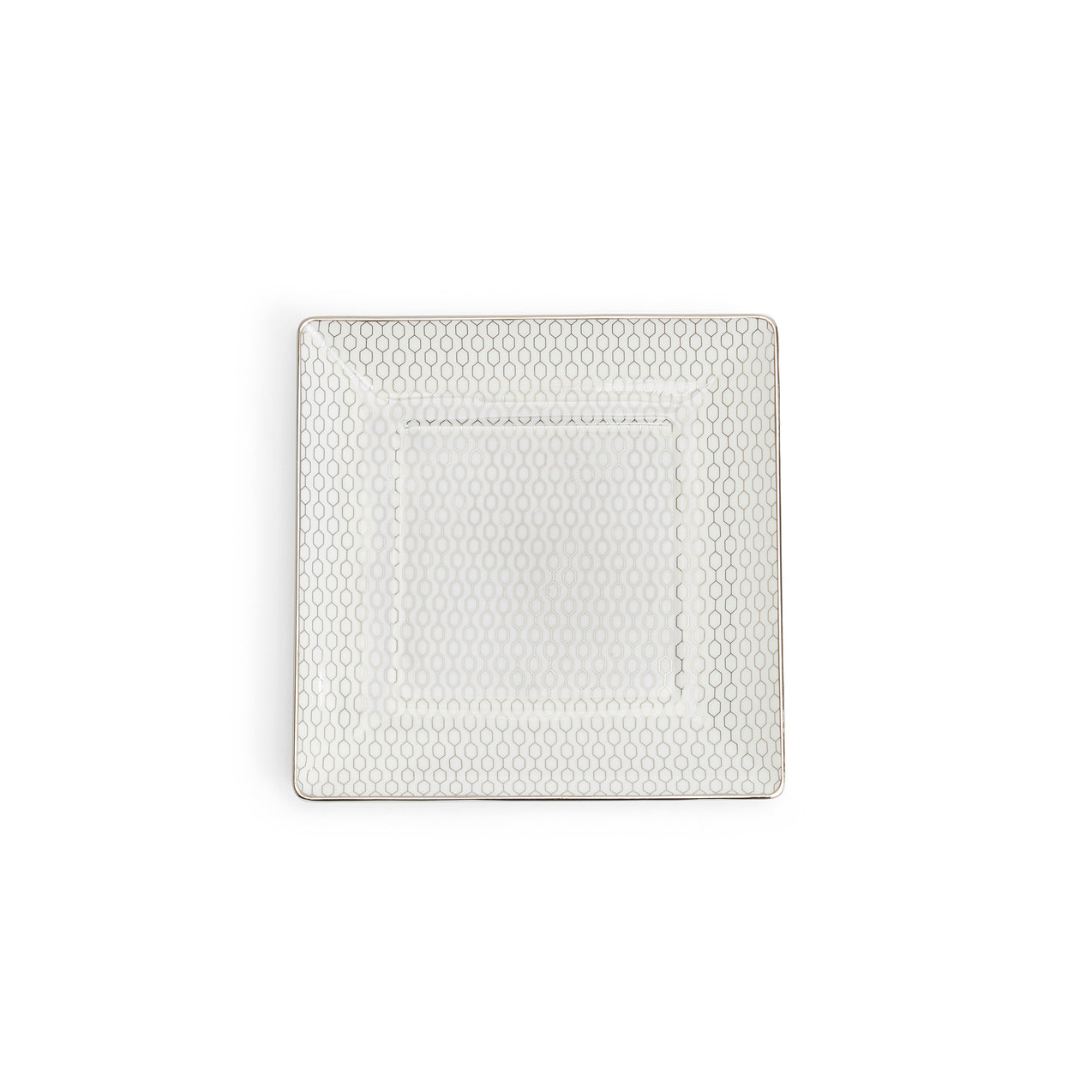 Wedgwood Gio Platinum Trinket Tray Set of 2