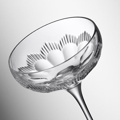 Waterford Crystal Mixology Coupe Glass Mixed Set of 4