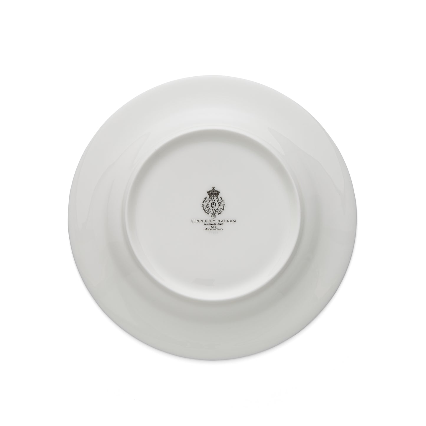 Royal Worcester Serendipity Platinum Plate 20.3cm