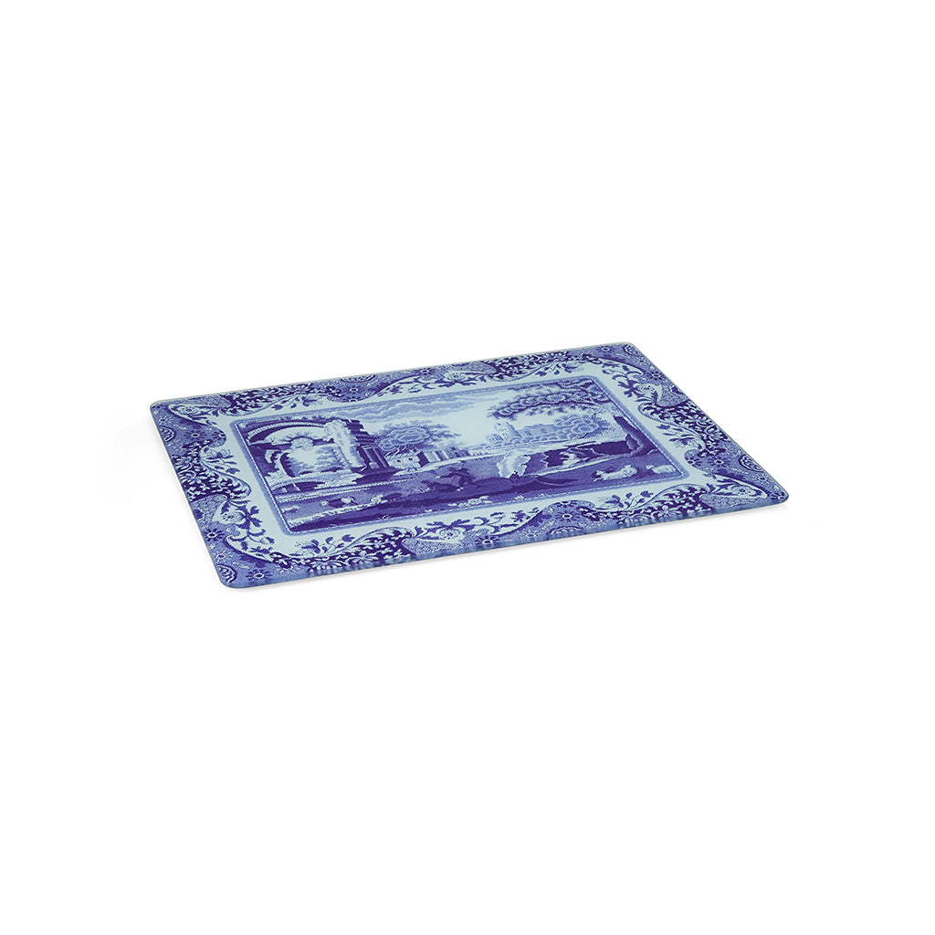 Pimpernel Blue Italian Glass Worktop Saver