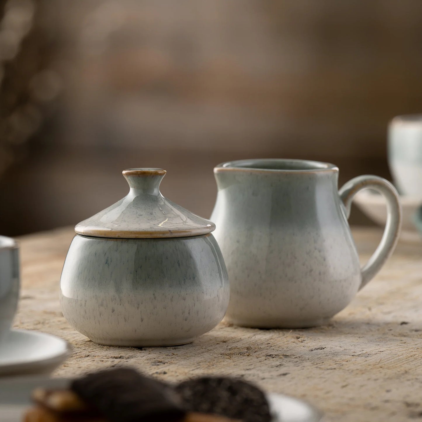 Belleek Living Tivoli Cream & Covered Sugar Set