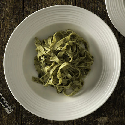 Belleek Ripple Pasta Bowls Set of 4