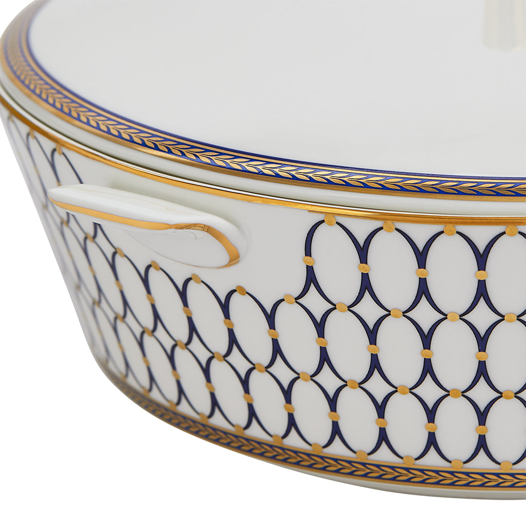 Wedgwood Renaissance Gold Covered Vegetable Dish