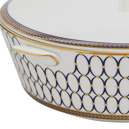 Wedgwood Renaissance Gold Covered Vegetable Dish