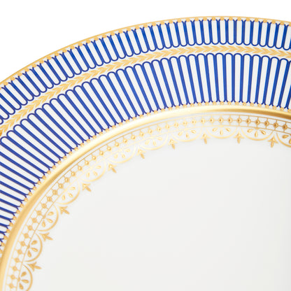 Wedgwood Anthemion Blue Plate 27.3cm