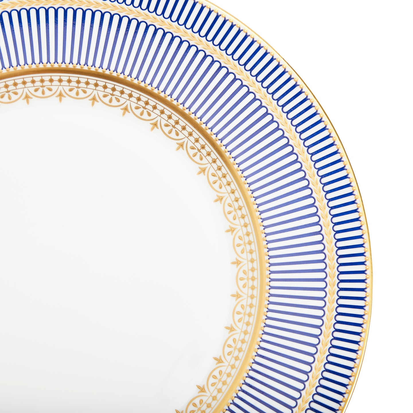 Wedgwood Anthemion Blue Plate 27.3cm