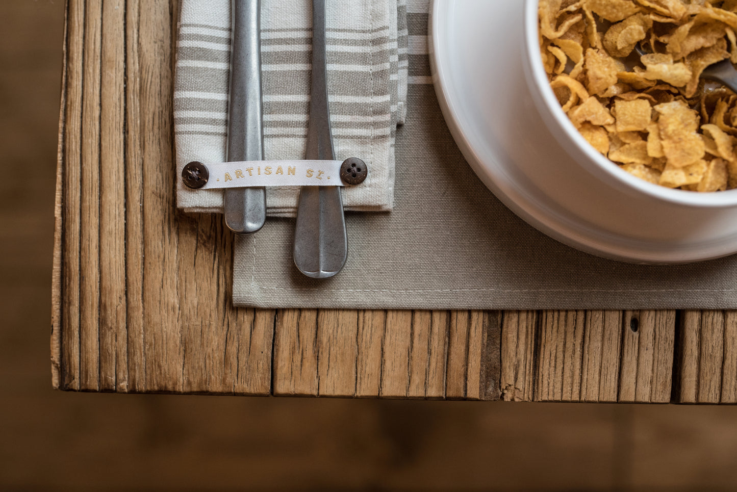 Artisan Street Linen Napkins Set of 2